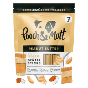 POOCH & MUTT DENTAL STICK PEANUT BUTTER